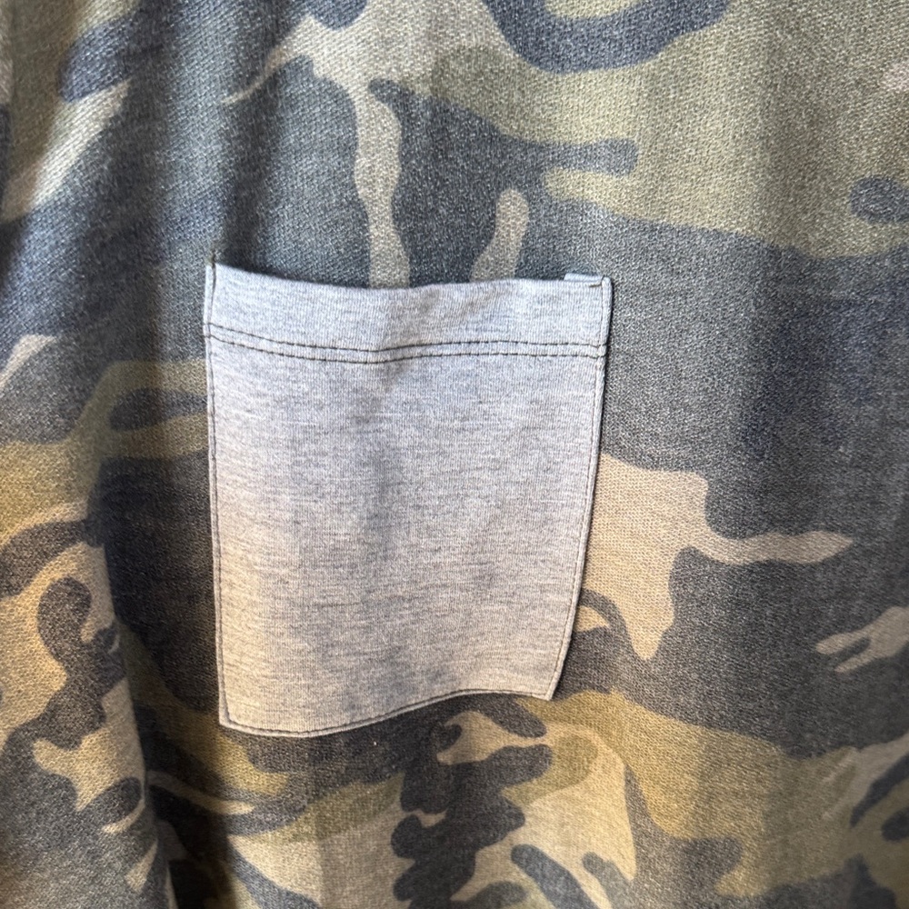 Impressions Camouflage Midi Dress - Picture 2 of 5